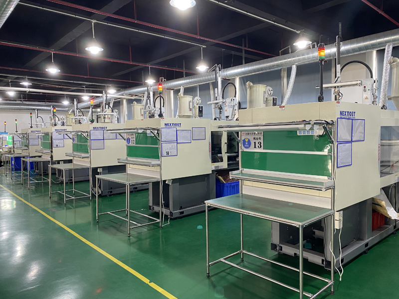 精密臥式注塑車間